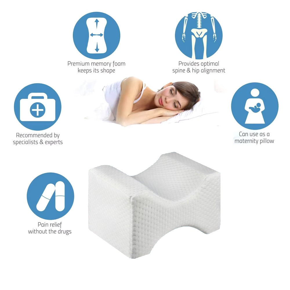 High-Density Memory Foam Leg Pillow