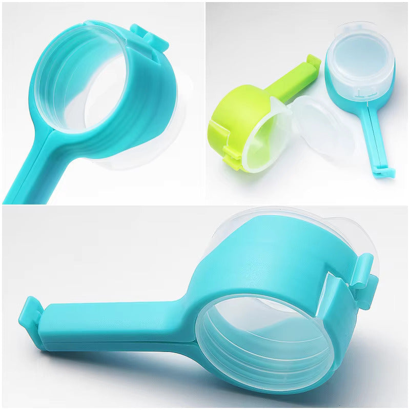 Food Storage Bag Sealing Clips With Pour Spouts