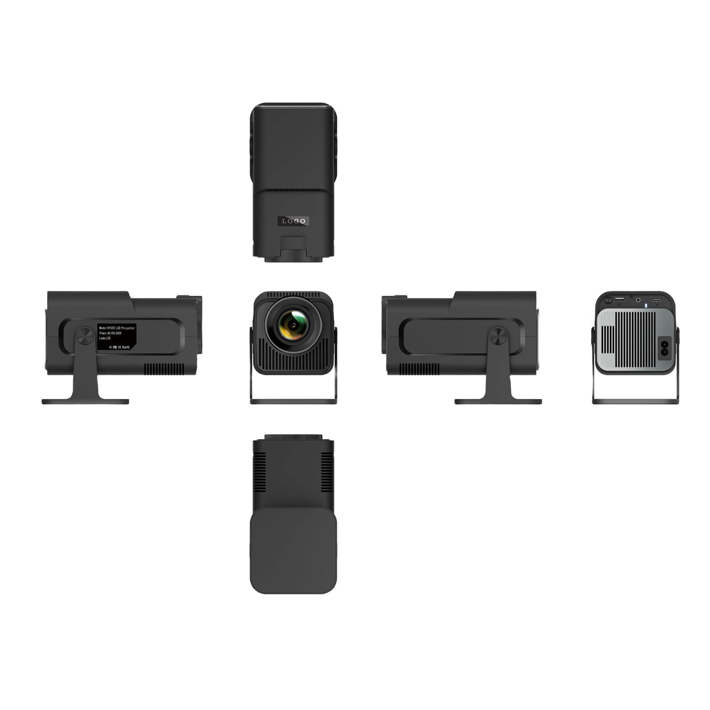4K Projector HY320 mini Android 11 Dual Wifi6