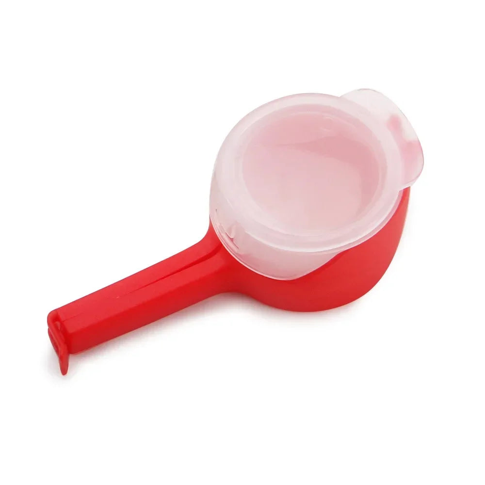 Food Storage Bag Sealing Clips With Pour Spouts