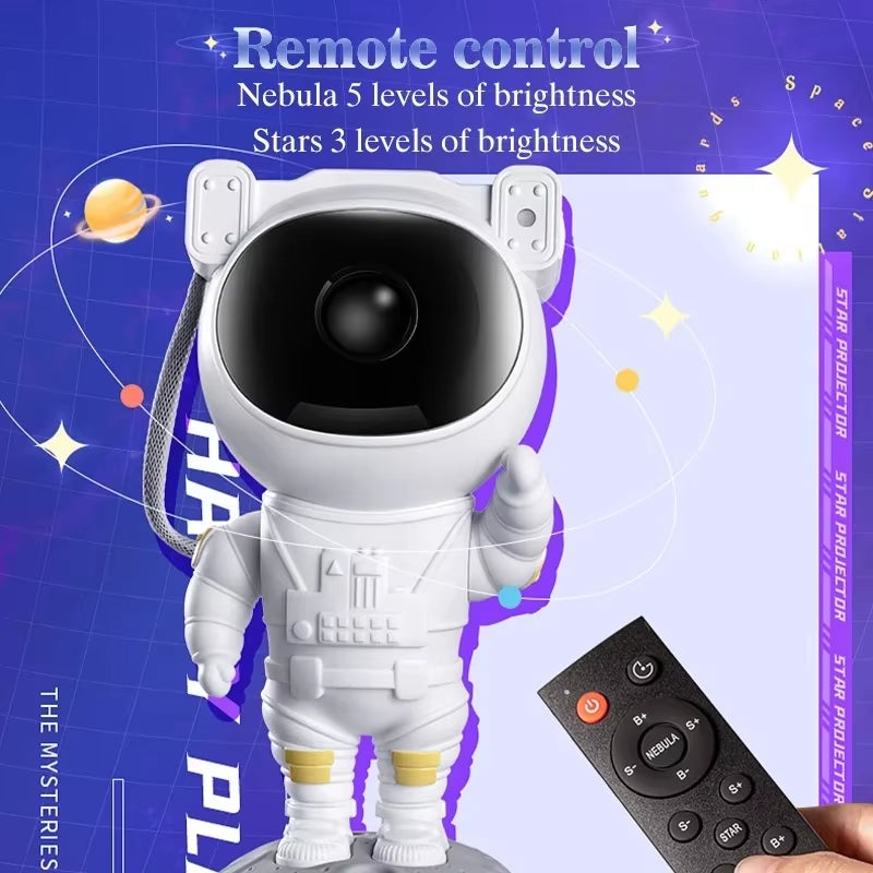 Galaxy Star Astronaut Projector LED Night Light