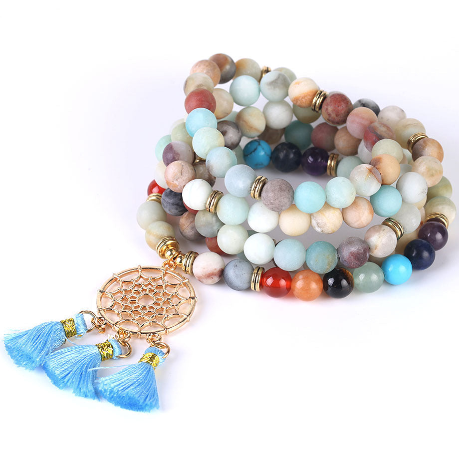 Indian Gold Plated Dream Catcher Bracelet