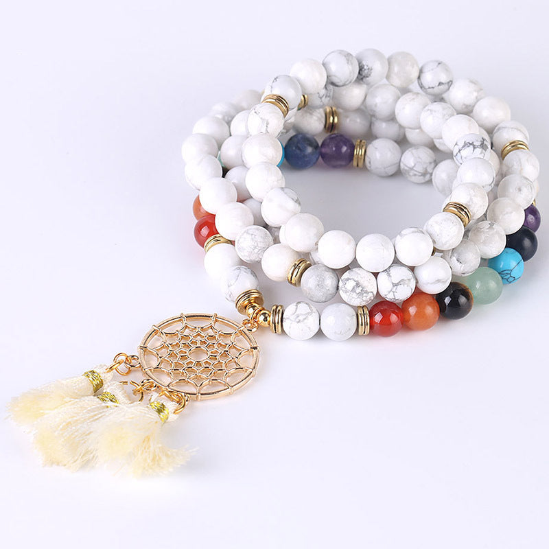Indian Gold Plated Dream Catcher Bracelet