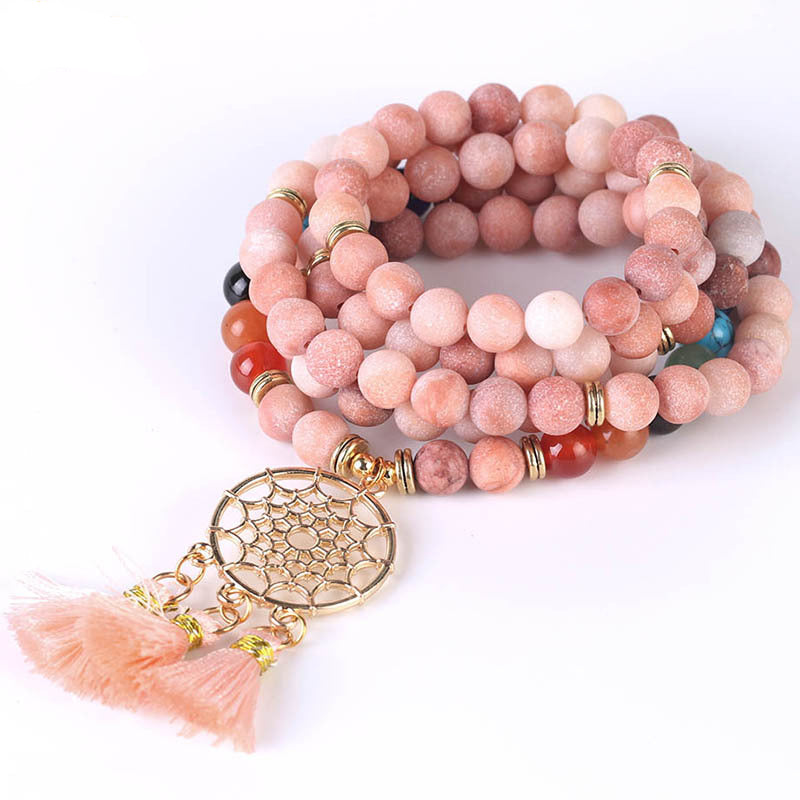 Indian Gold Plated Dream Catcher Bracelet