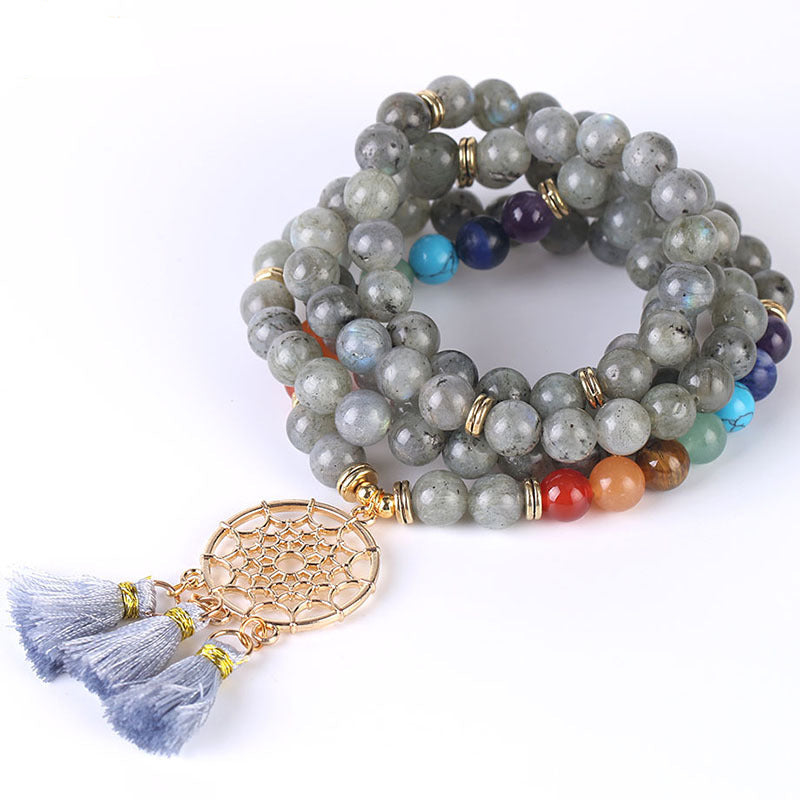 Indian Gold Plated Dream Catcher Bracelet