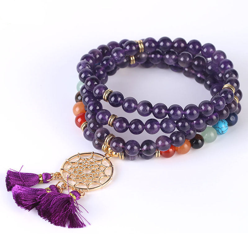 Indian Gold Plated Dream Catcher Bracelet