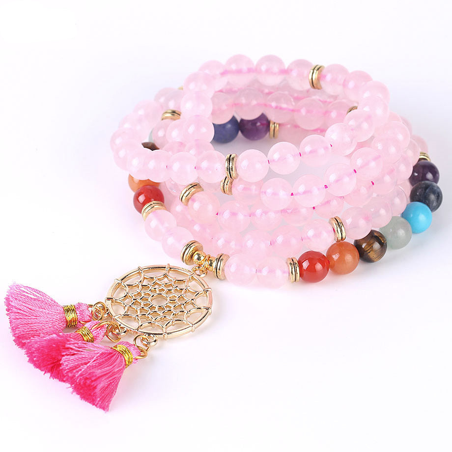 Indian Gold Plated Dream Catcher Bracelet