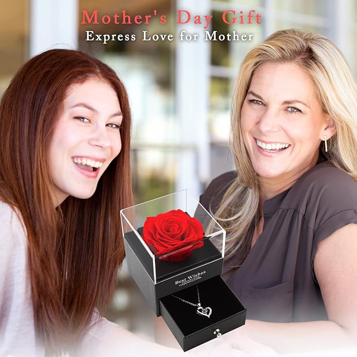 Heart Shaped Necklace with Gift Box