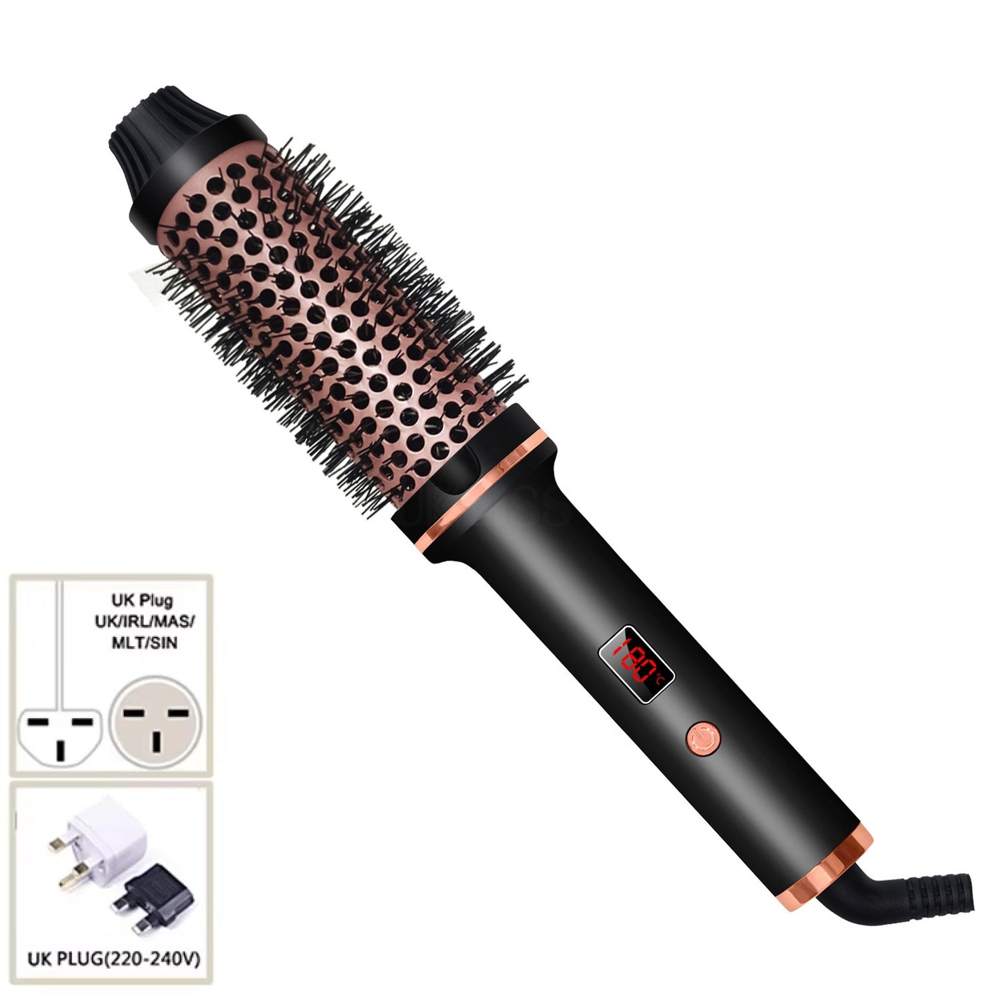 Tourmaline Ceramic Curling Brush