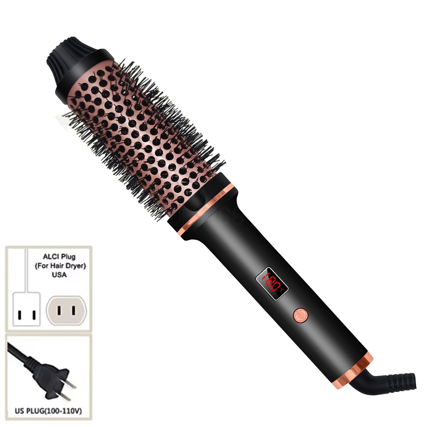Tourmaline Ceramic Curling Brush