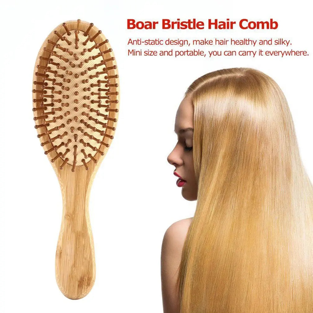 Natural Bamboo Massage Comb