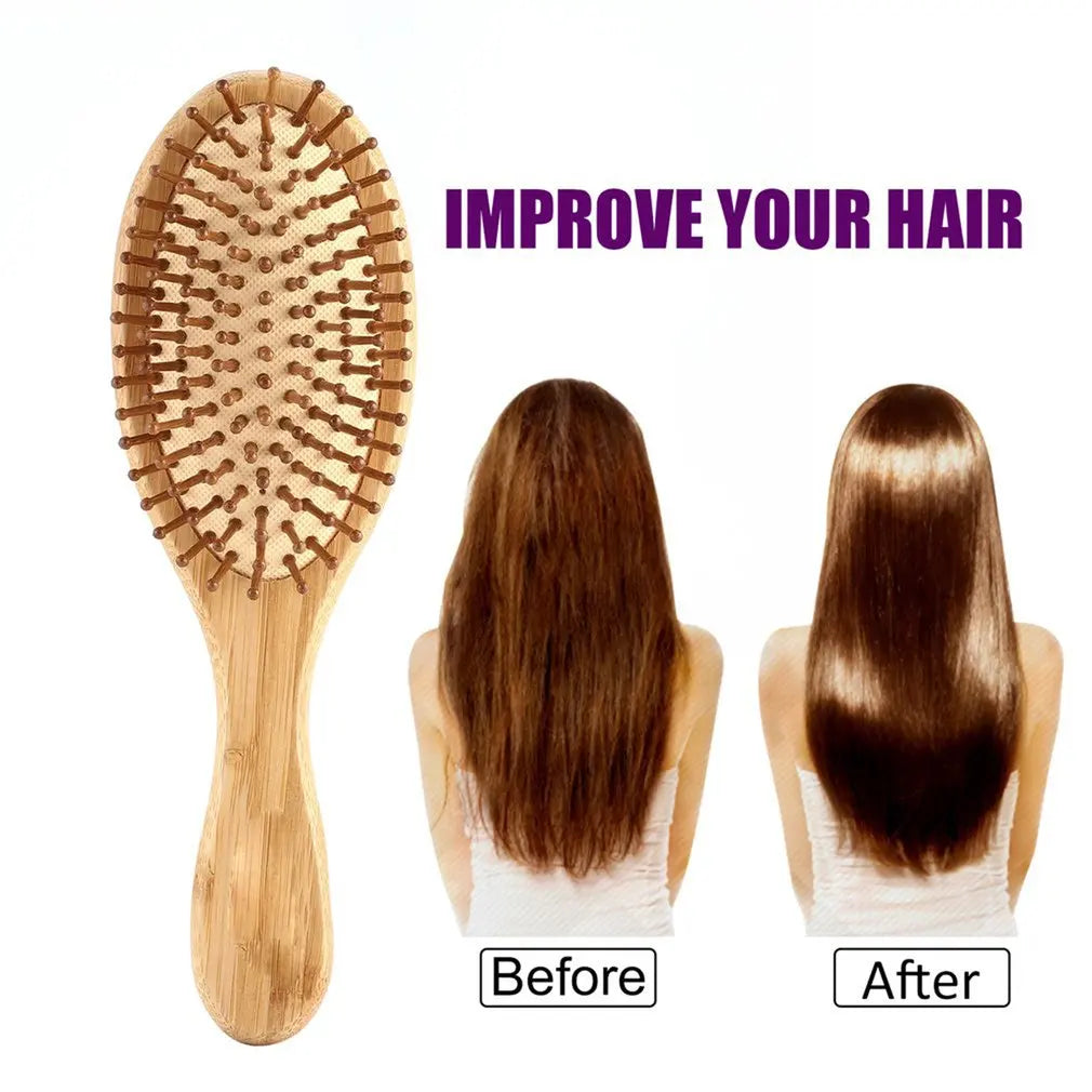 Natural Bamboo Massage Comb