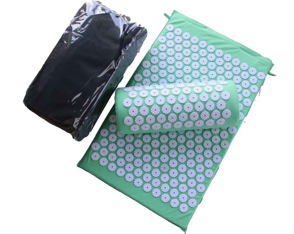 Acupressure Massage Mat Pillow Set