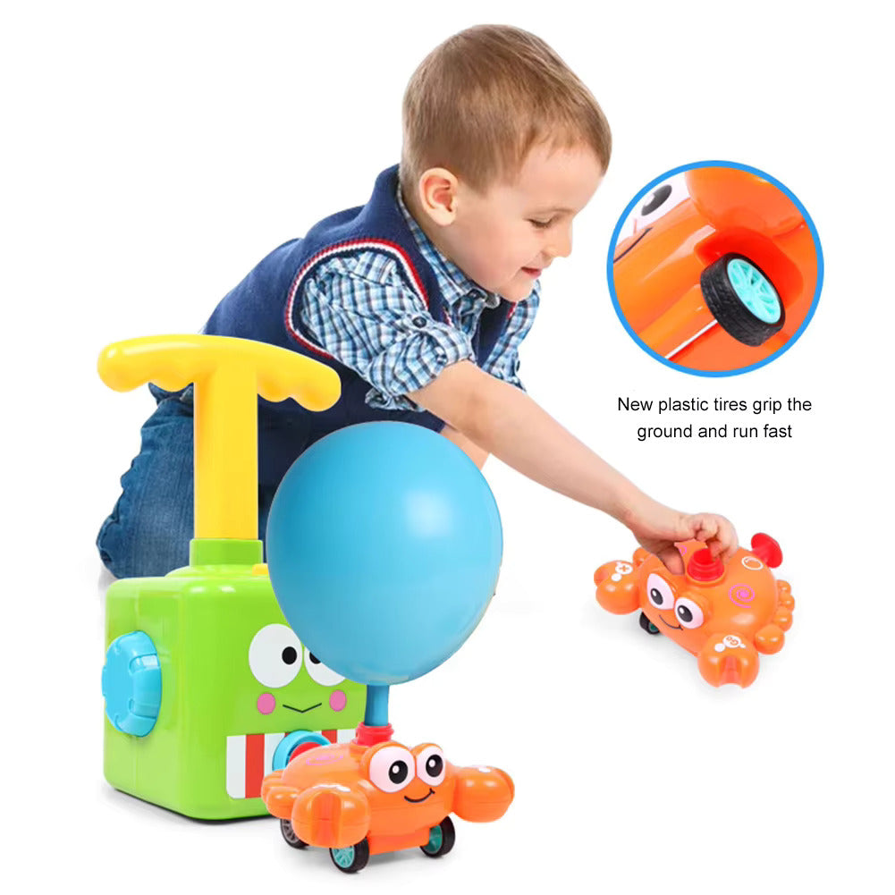 Air Powered Compressed Balloon Car