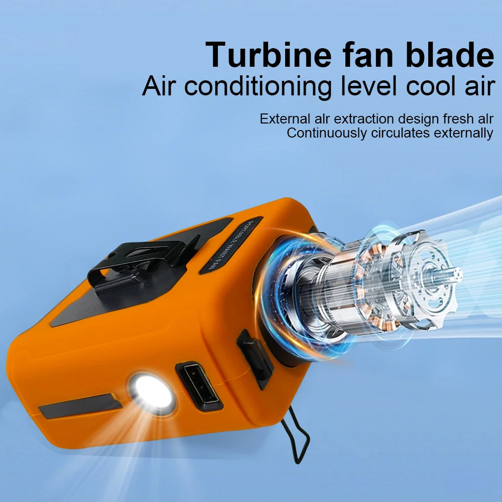 Portable Outdoor Waist Fan