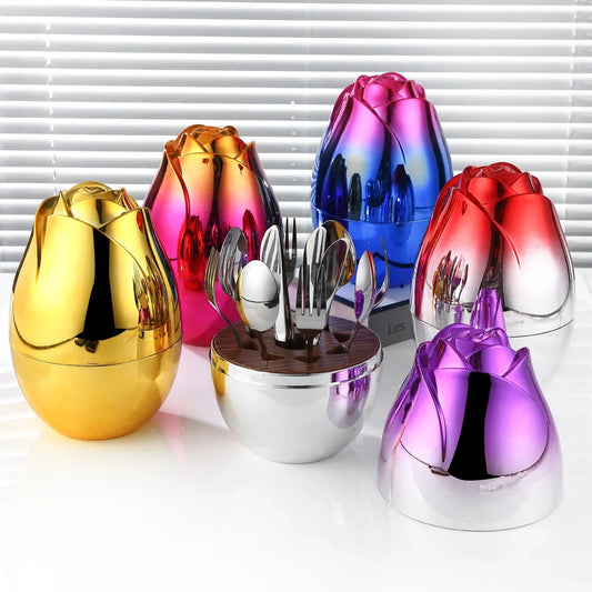 High-quality Cutlery Set with Storage Box 12-piece Set