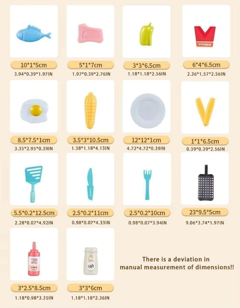 Role Play Kitchen Toys