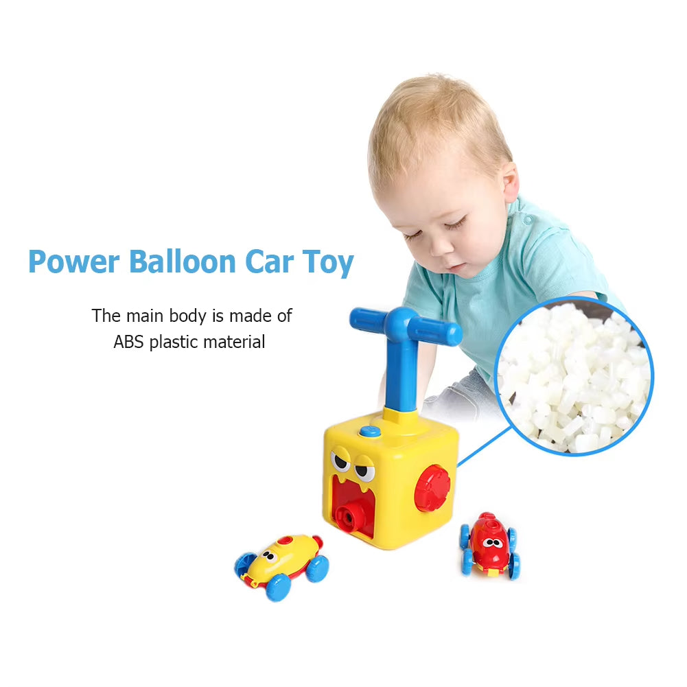 Air Powered Compressed Balloon Car