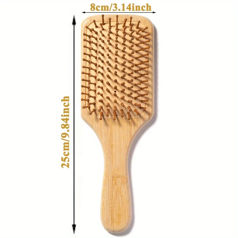 Natural Bamboo Massage Comb