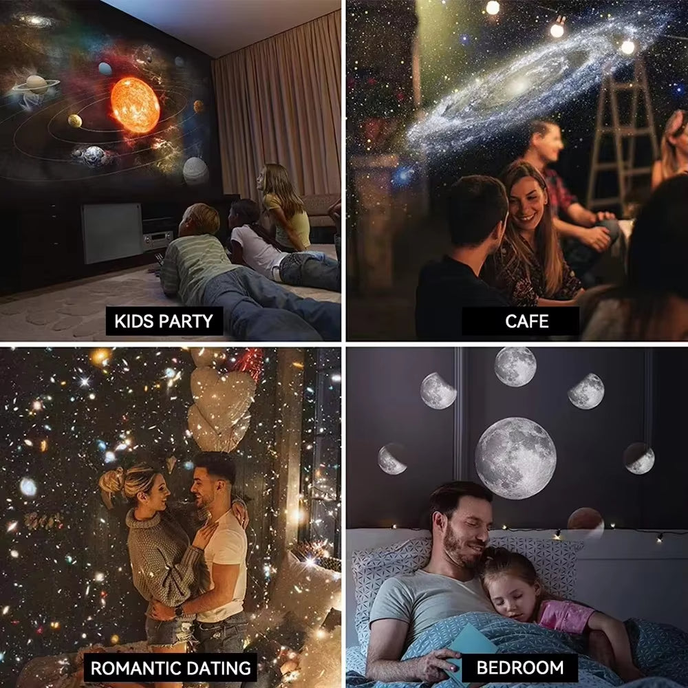 Rotatable Galaxy Projector