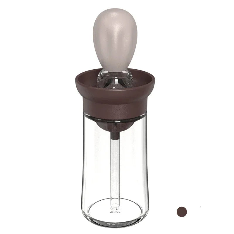 Kitchen Oil Bottle with Silicone Brush