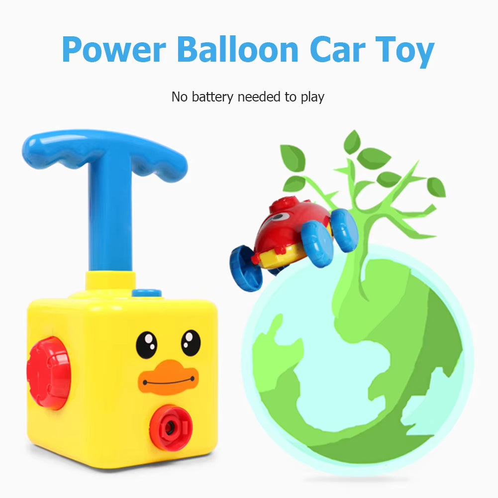 Air Powered Compressed Balloon Car