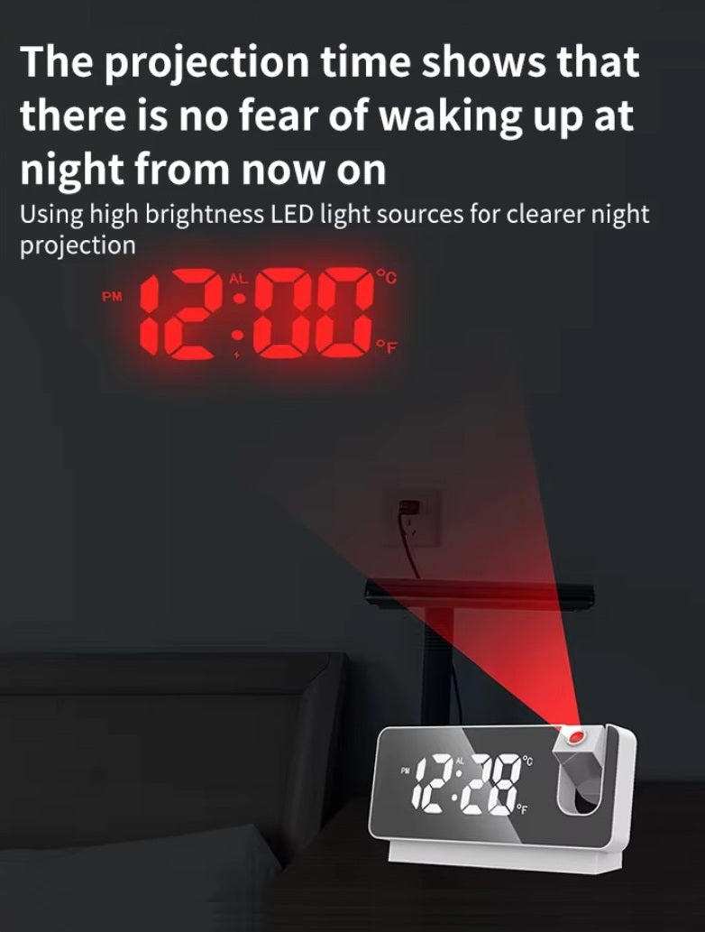 Projection Alarm Clock